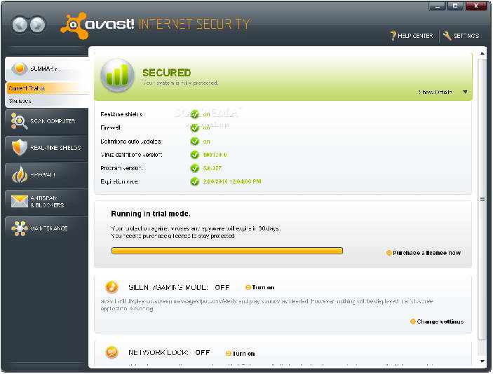 Avast! Internet Security