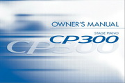 雅马哈CP300英文说明书