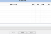 声音文件合并器
