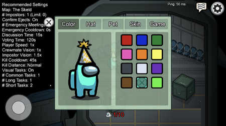 Among Us怎么换装