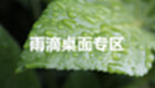 雨滴桌面专区