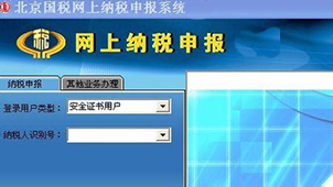 国税网上申报系统专题