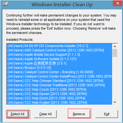 Windows Installer Clean Up电脑版下载 Windows Installer Clean Up截图