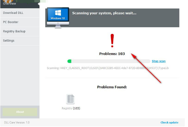DLL CARE(dll修复工具)pc版 DLL CARE(dll修复工具)截图