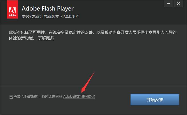 Adobe Flash Player官网