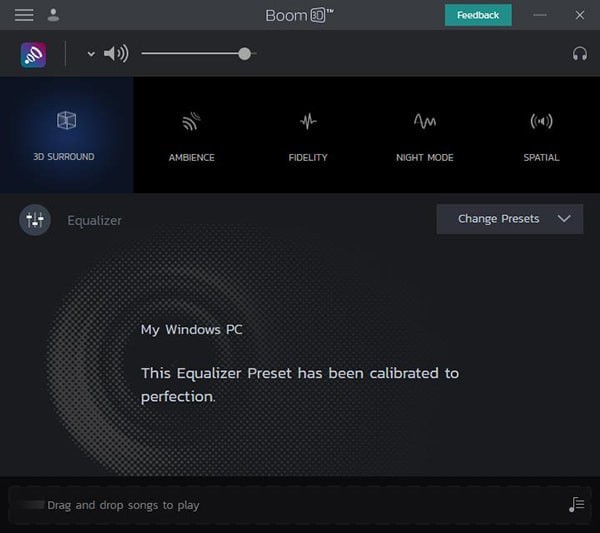 Boom 3D Windows截图
