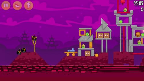 愤怒的小鸟截图