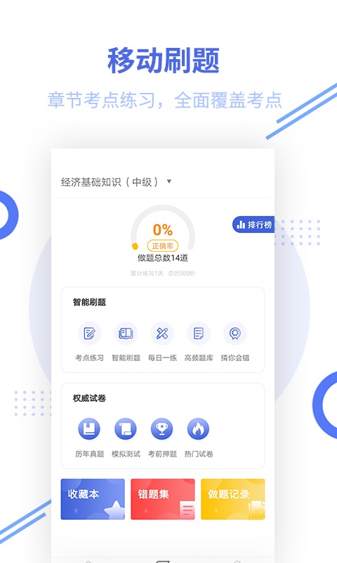 中级经济师考试截图