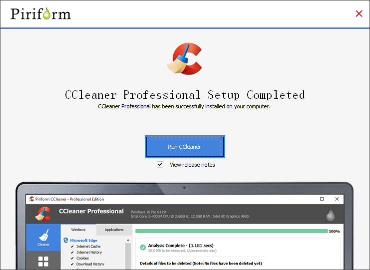CCleaner Free(系统清理软件)截图