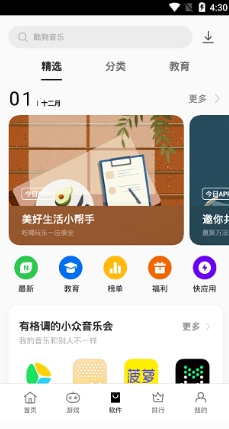 oppo应用商店截图