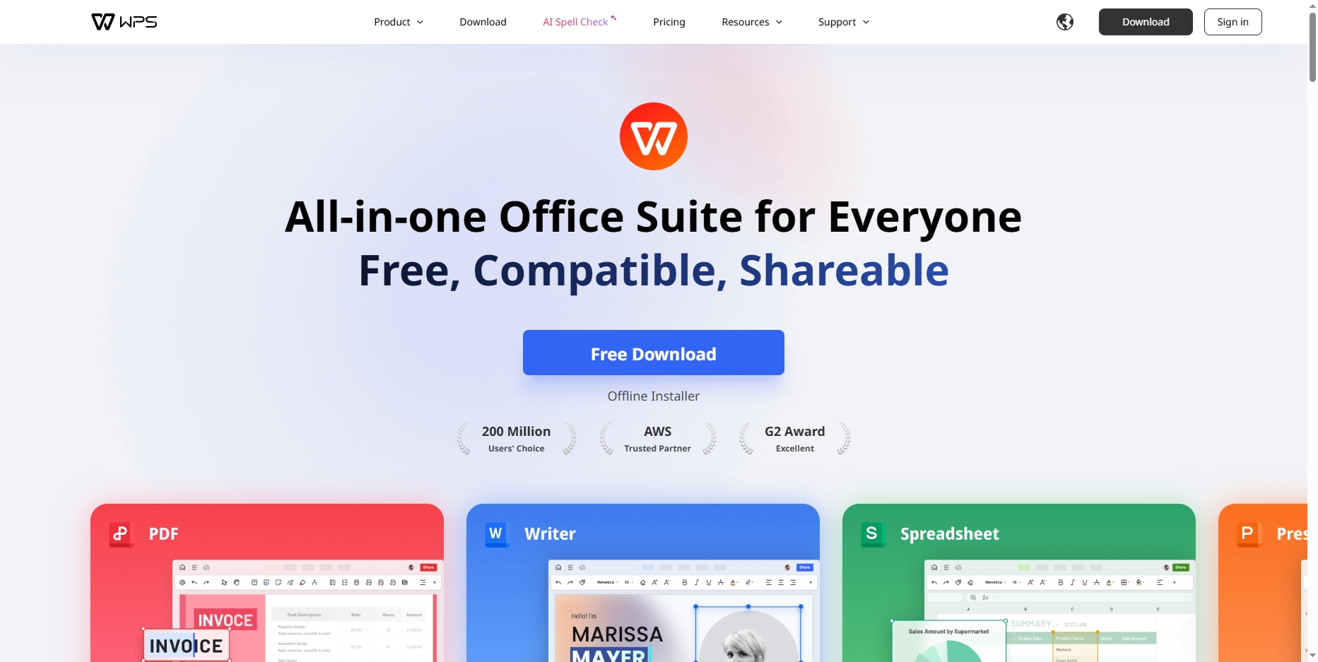 WPS Office 海外版下载安装 WPS Office 海外版截图