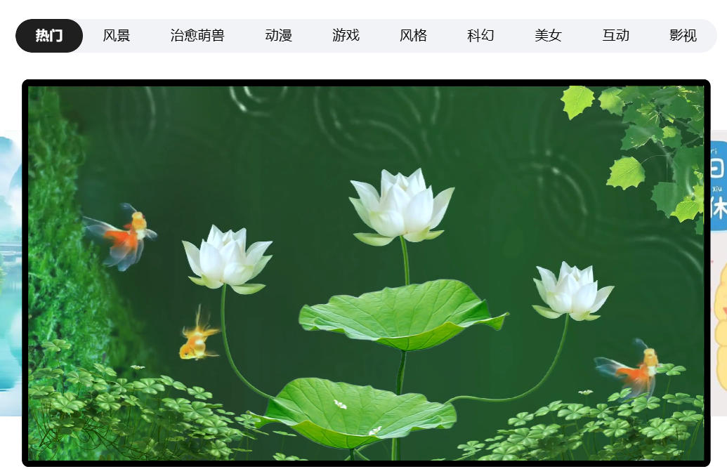 360桌面壁纸截图