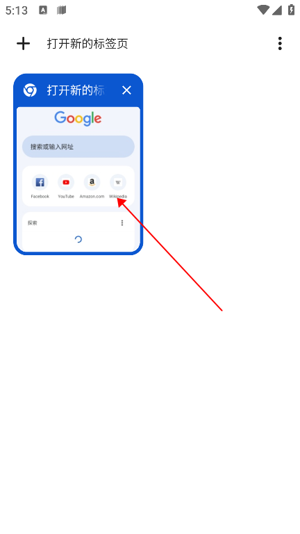 谷歌浏览器截图