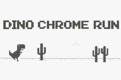 Chrome小恐龙游戏:DinoChrome段首LOGO