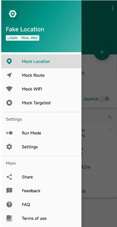 Fake Location截图