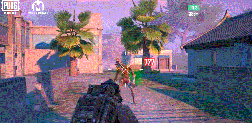 pubg地铁逃生截图