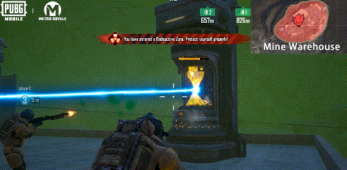 pubg地铁逃生截图