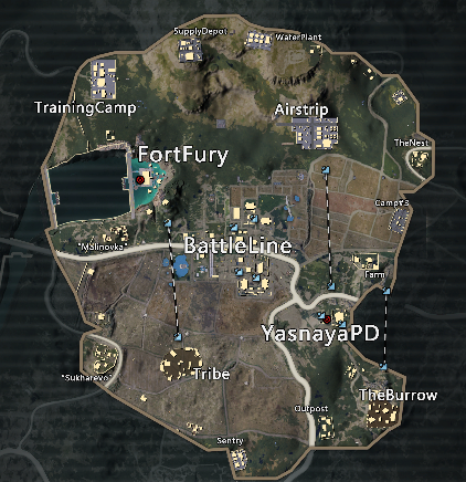 pubg地铁逃生截图
