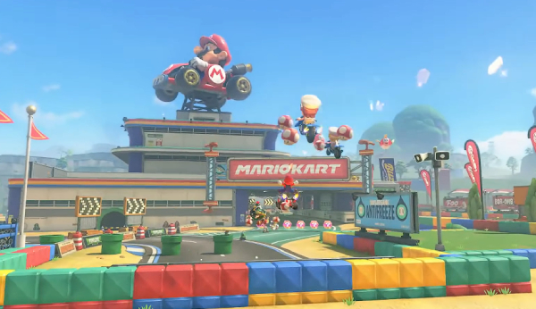 马里奥赛车世界截图