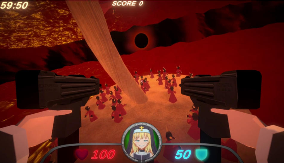 枪与修女:地狱突袭截图