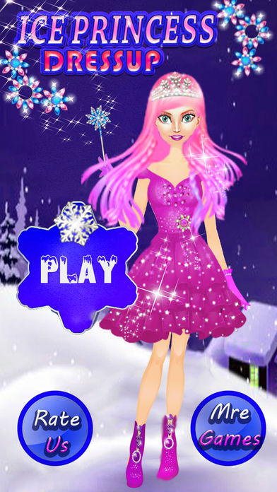 冰公主装扮游戏
