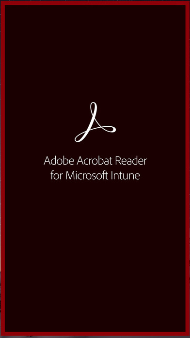 Adobe Acrobat Reader for Microsoft Intune