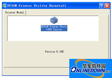 爱普生EPSON stylus photo 1400打印机驱动程序