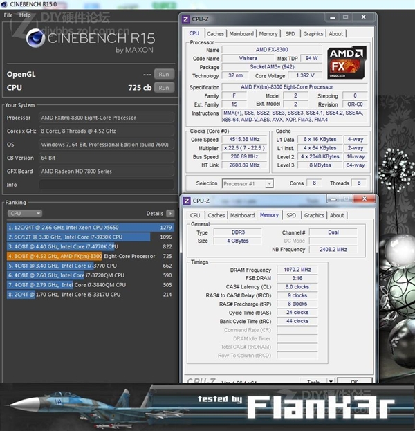 CineBench R15截图