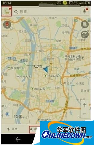高德地图导航页面 高德地图导航页面