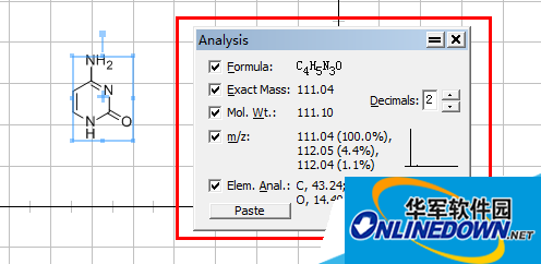 ChemDraw使用指南：[7]查看化合物质谱等