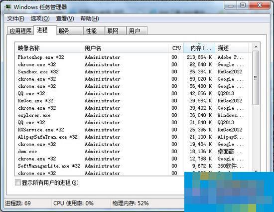 Win7系统哪些进程可以关闭?Win7系统进程介绍
